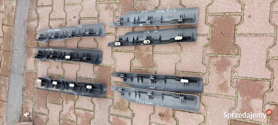 Listwa nakładka progowa wewnętrzna Saab 900 93 osobowe Szczecin sprzedam