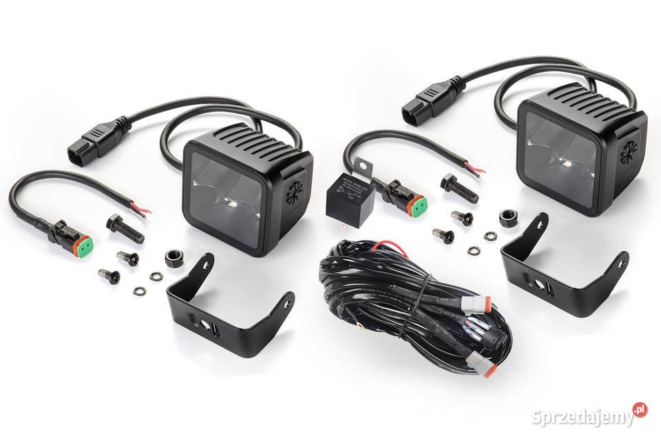 Zestaw Reflektorów LED HELLA BLACK MAGIC CUBE 32