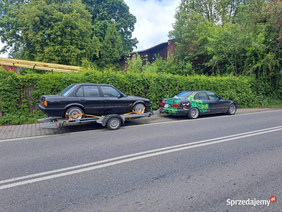 Wynajem lawety przyczepa DMC 1400 na katB bez Katowice