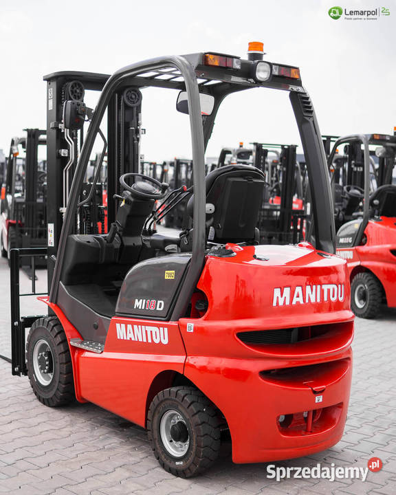 WÓZEK WIDŁOWY MANITOU MI18D NOWY WÓZEK WIDŁOWY Zator