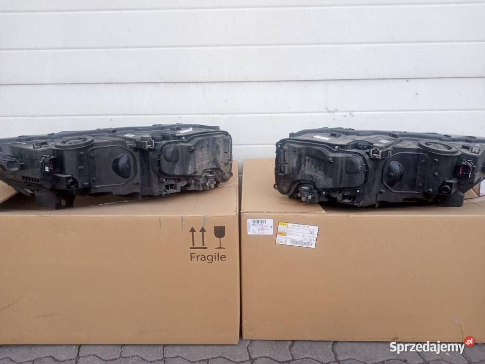 Audi Q7 19r lampy przednie mazowieckie Warszawa