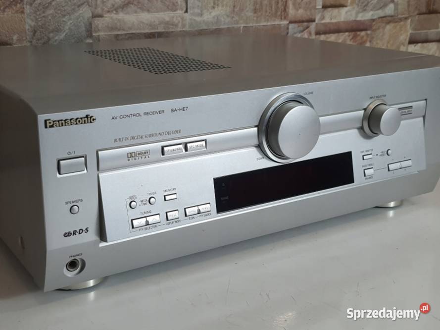 Amplituner PANASONIC SAHE7 5x80 watt Elektronika Włocławek sprzedam