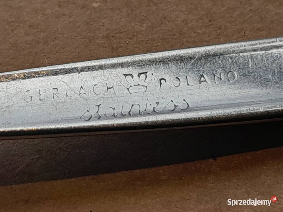 Stara łyżeczka z czasów PRL Gerlach stainless śląskie Dąbrowa Górnicza