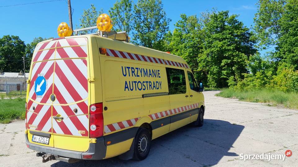 Volkswagen Crafter 2013r brygadówka roboty warmińsko-mazurskie Olecko
