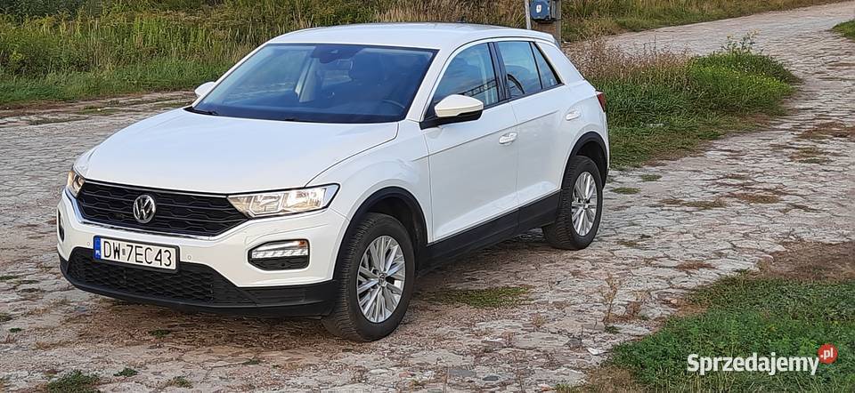 Volkswagen TROC 2018 salon Polska biały mazowieckie Błonie