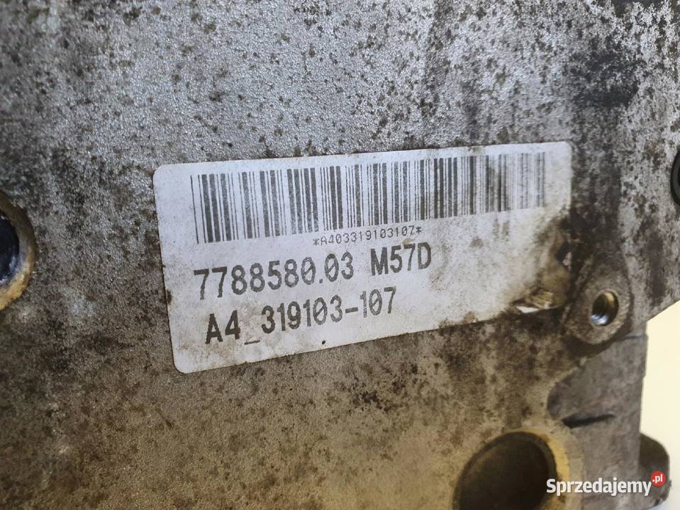 BMW X5 30 D GŁOWICA CYLINDRÓW 7788581 77885819 osobowe Głowice cylindrów Janów