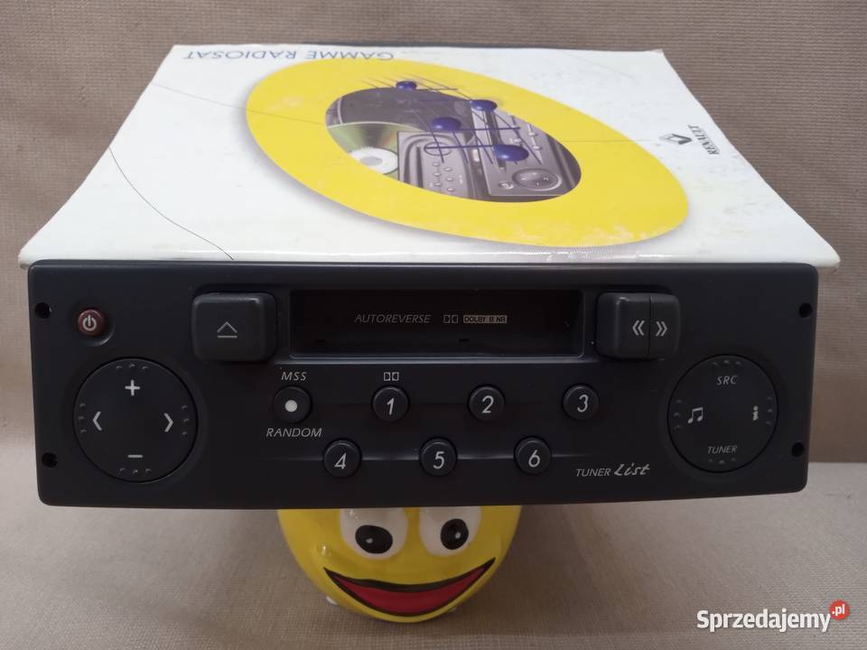 Renault Fabryczne Radio Kaseta Laguna Megane Łódź