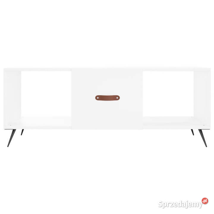 Stolik kawowy biały 102x50x40 materiał Stoły Warszawa