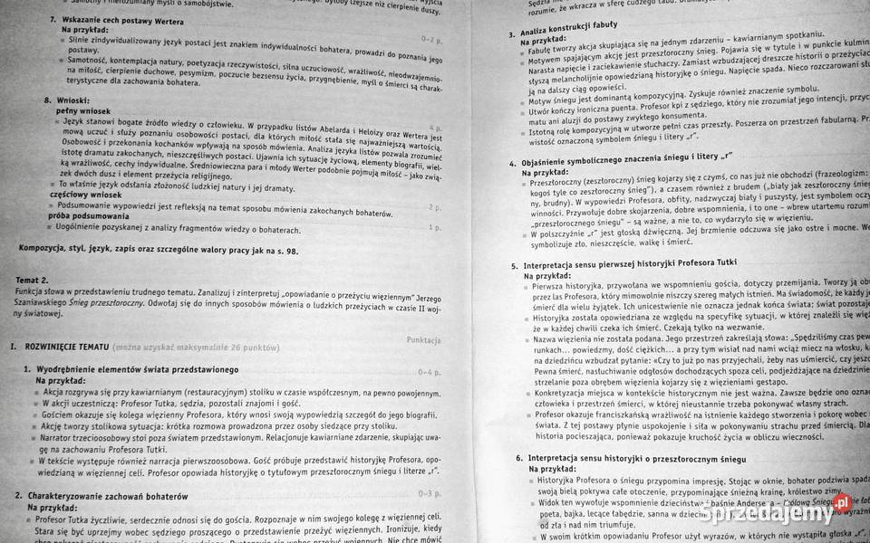 Język polski na maturze Arkusze maturalne Teresa miękka Chełm