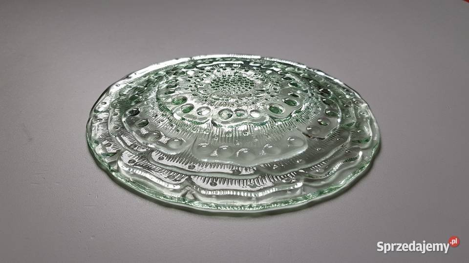 Talerzyk Flora 2 ok 165 Ząbkowice kolorowe szkło Dąbrowa Górnicza