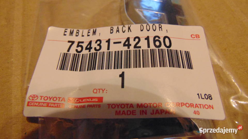 Znaczek logo emblemat napis Toyota RAV4 Białystok