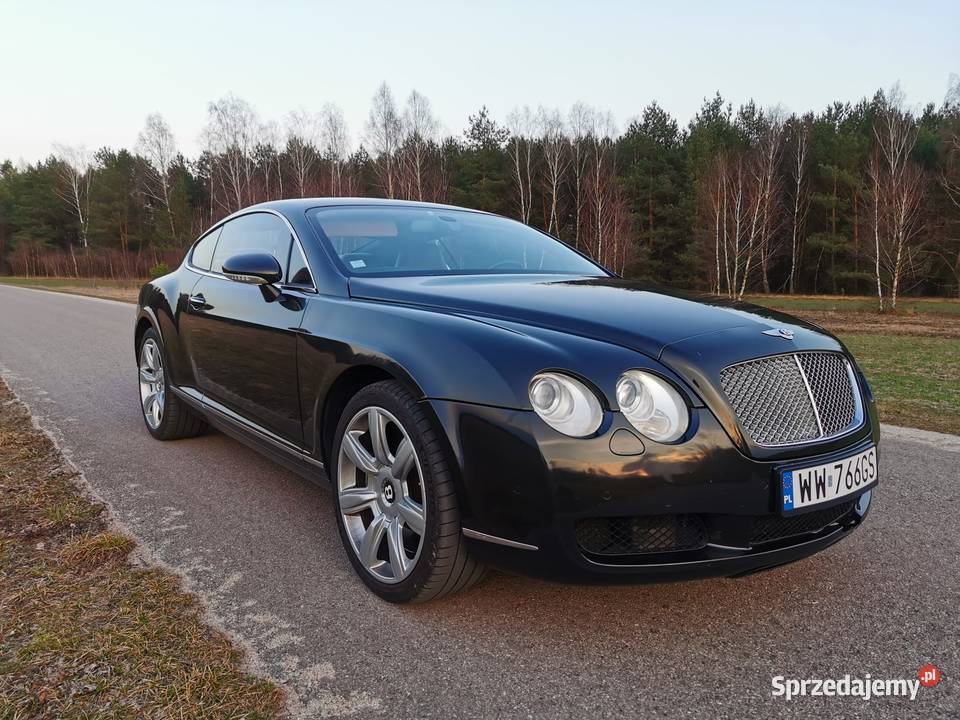 Bentley Continental GT Europa Continental GT mazowieckie Ostrów Mazowiecka sprzedam