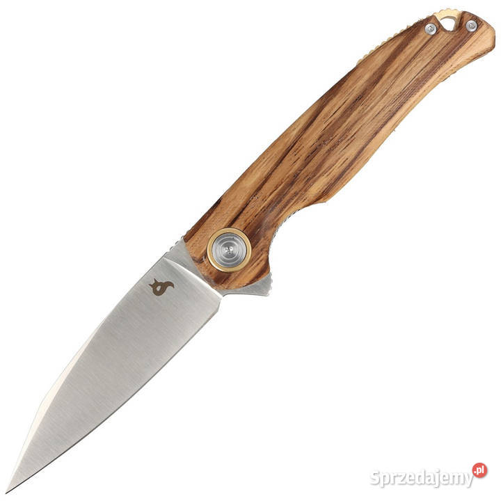 Nóż składany BlackFox Argus Ziricote Wood Satin