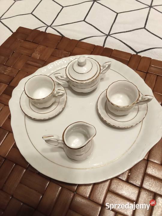 Prl mini serwis kawowy Chodzież licencja Sta mar Ceramika i szkło Łódź