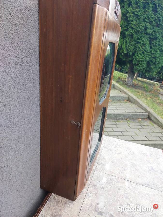 Stara szafka witrynka z obudowy francuskiego Tczew sprzedam