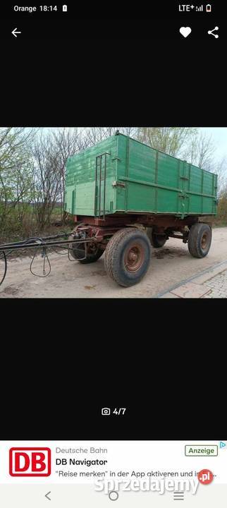 Przyczepa wywrotka 16 Ton Małomierzyce sprzedam