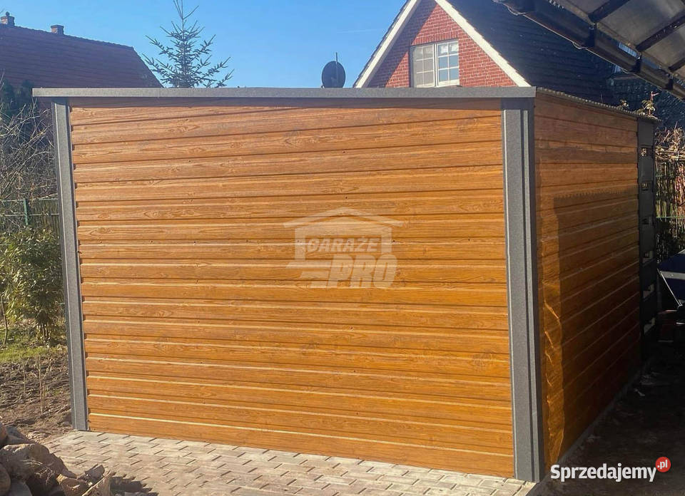 Schowek domek ogrodowy 35x3m wiata 07m drzwi Turek