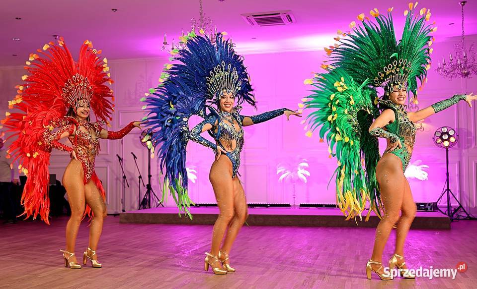 Pokaz tańca na urodziny pokaz samby tancerki Warszawa