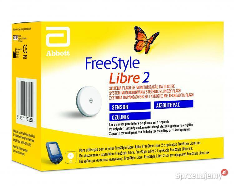 Sensor FreeStyle Libre 2 Termin 31072025 Piotrków Trybunalski