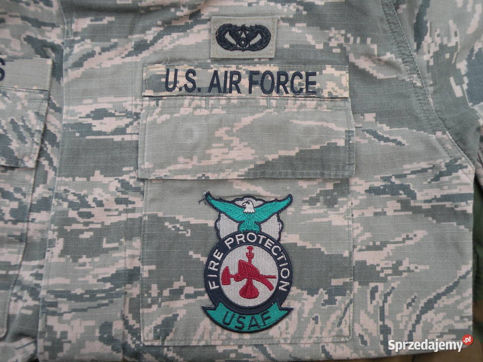 Bluza ABU tiger stripes USAF 38XL cotton Militaria