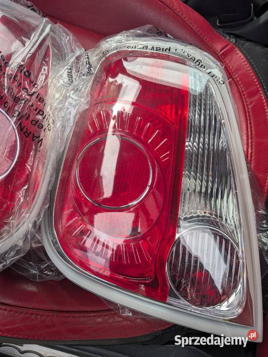 Lampy fiat 500 klosze tylne nieużywane przedlift