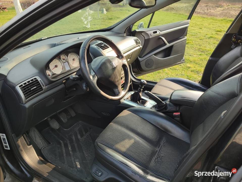 Peugeot 407 22 LPG 163 poduszka powietrzna Biały Kościół