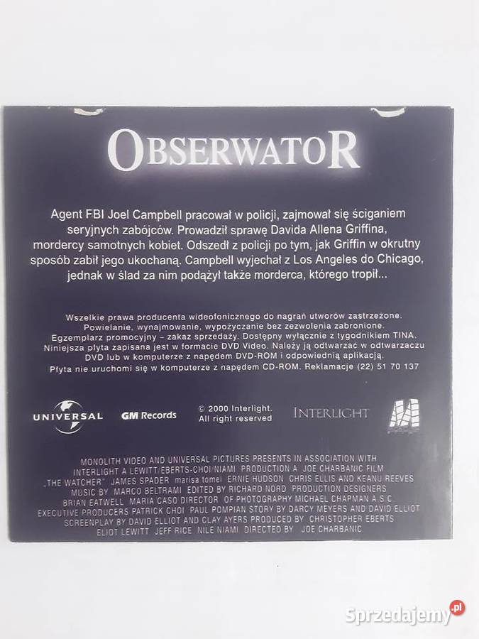 FILMY DVD Z PRASY Filmy Szczecinek