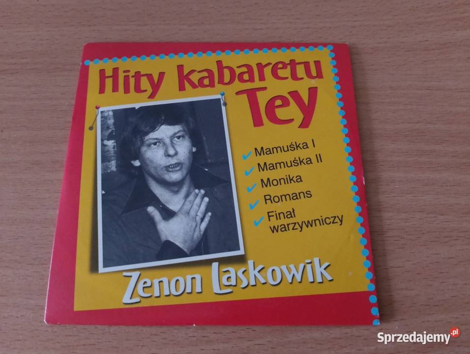 Hity kabaretu TEY Zenon Laskowik klasyka CD Poznań sprzedam
