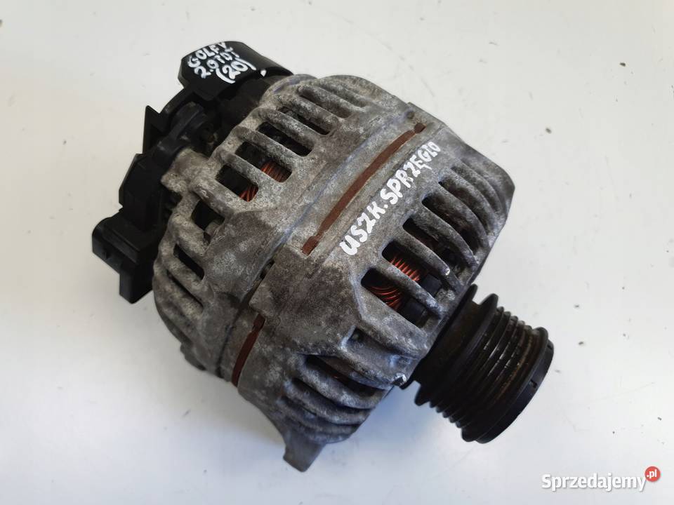 VW Golf V 20 TDI ALTERNATOR bosch 06F903023F Układ elektryczny silnika Janów