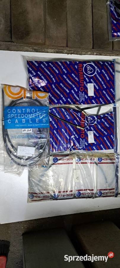 Linka hamulca ręcznego tył FORD TRANSIT mk3 8592