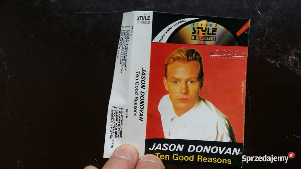 Kaseta magnetofonowa Jason Donovan Ten good Siemiatycze sprzedam