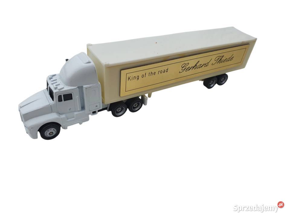 Stara Zabawka ciężarówka TIR USA Król szos lata śląskie Cieszyn