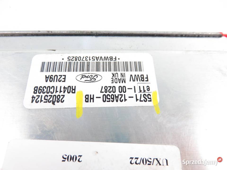 STEROWNIK FORD MONDEO MK3 III 20 5S7112A650HB