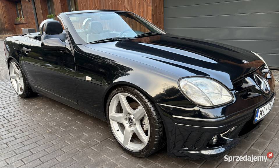 Mercedes SLK 20 Coupe Cabrio piękny stan immobilizer SLK
