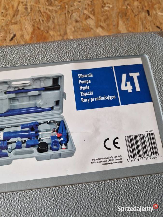 Rozpierak hydrauliczny Geko 4T G02074 Głogowa sprzedam