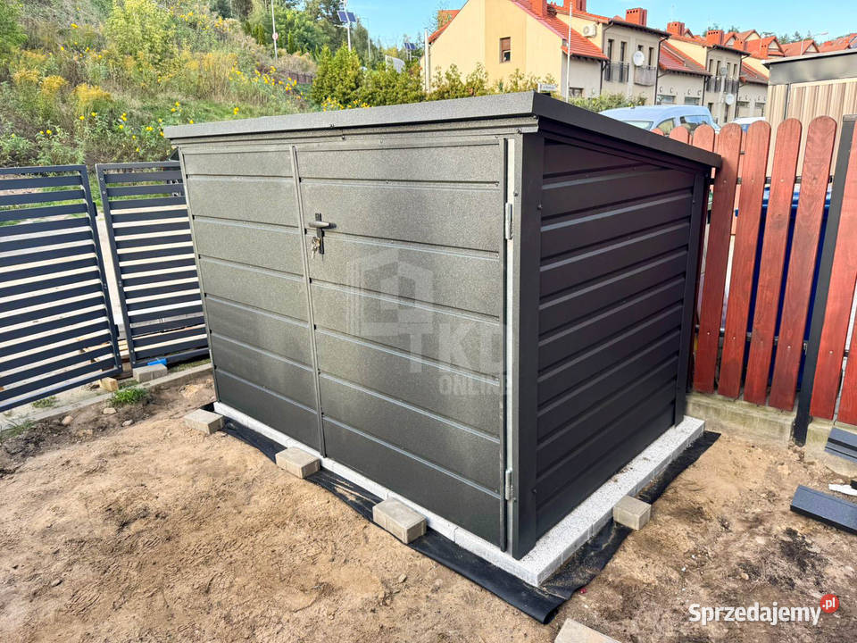 Box rowerowy schowek MotoBox 213m antracyt Ogród Szczecin
