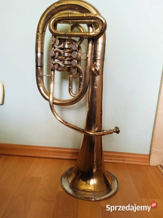 Stara mosiężna trąbka Kraków