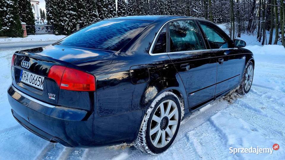 audi a4b7 18turbo 163 sline nieuszkodzony