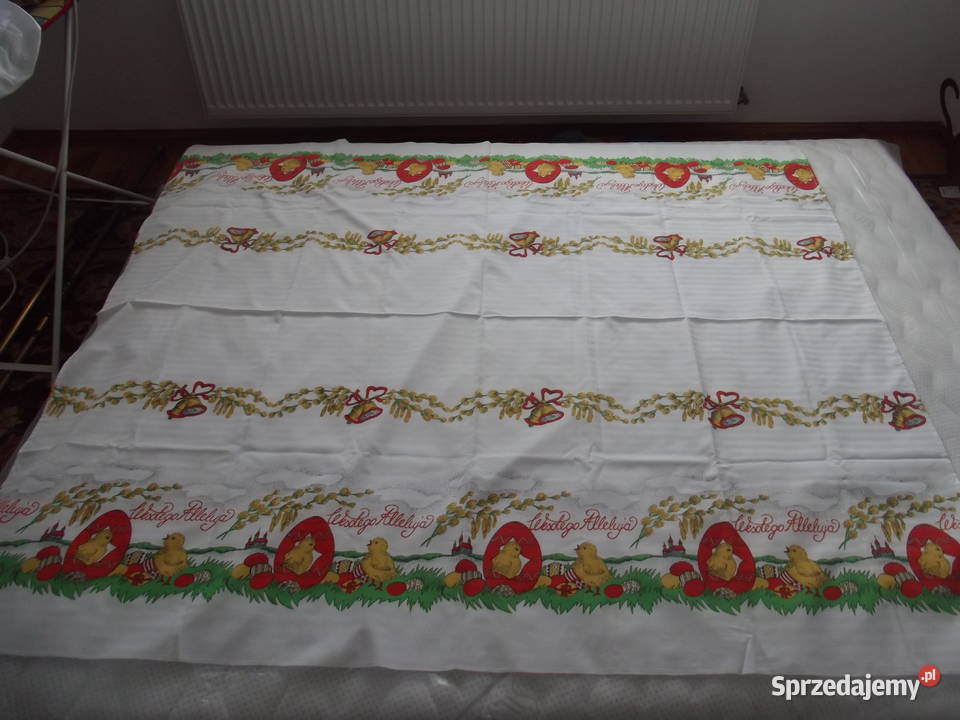 Obrus wielkanocny poduszka Piekary Śląskie