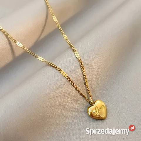 Łańcuszki serce bądź wąż lubelskie Czemierniki