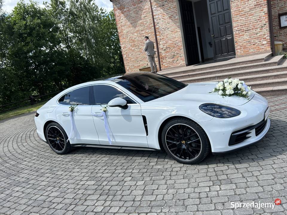 Wyjątkowe Porsche Panamera 4S do Ślubu Auto z małopolskie Kraków