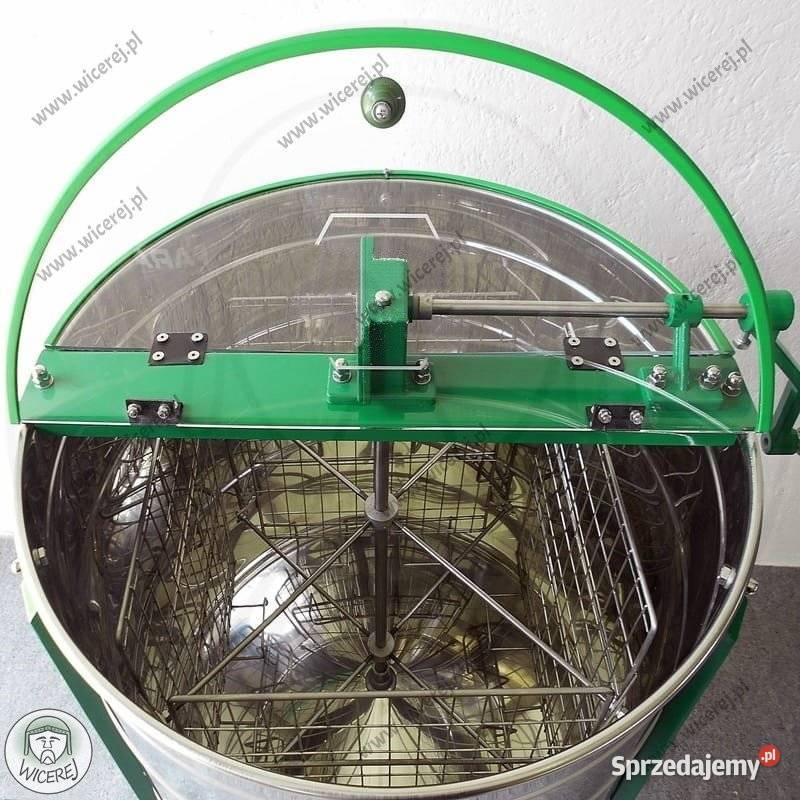 Miodarka 4 ramkowa ręczna nierdzewna Pszczelarstwo Jaśliska