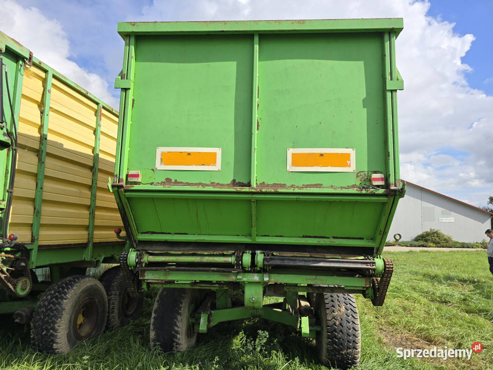 Przyczepa samowyładowcza przestrzenna 27 m3 z