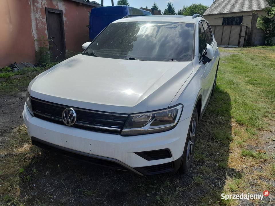 Volkswagen Tiguan uszkodzony Zielona Góra