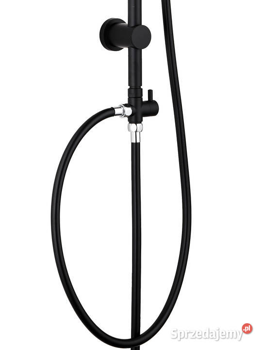 Deszczownica prysznic 15m 95 czarny owal ABS Łódź sprzedam