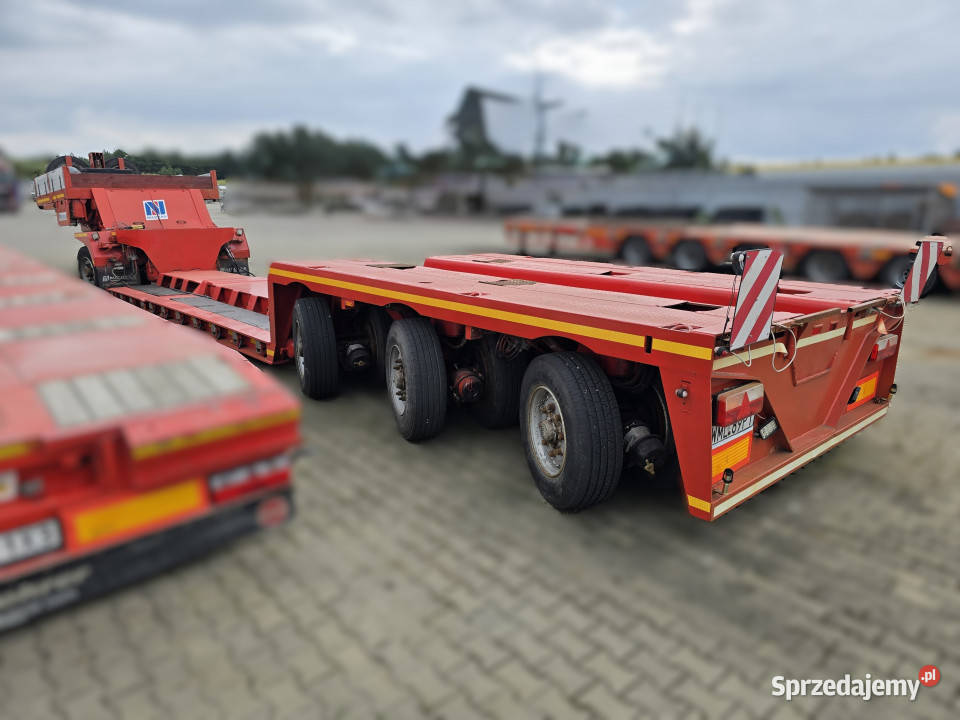 Naczepa niskopodwoziowa NICOLAS B4763D ładowność warmińsko-mazurskie Rudolfowo