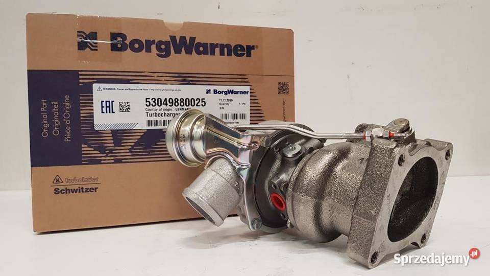 Turbosprężarka BorgWarner KKK 53049880025 Siedlce