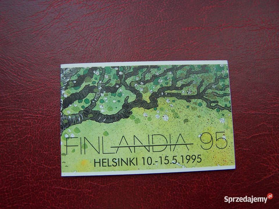 Finlandia 1995 Karnet MNH Fauna Ptaki Dzięcioł Filatelistyka śląskie Tychy