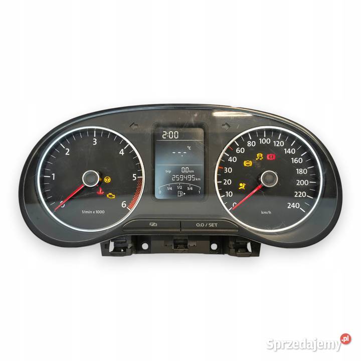 LICZNIK ZEGARY 6R0920861F VW Polo V 12 16 TDI lubelskie Chełm