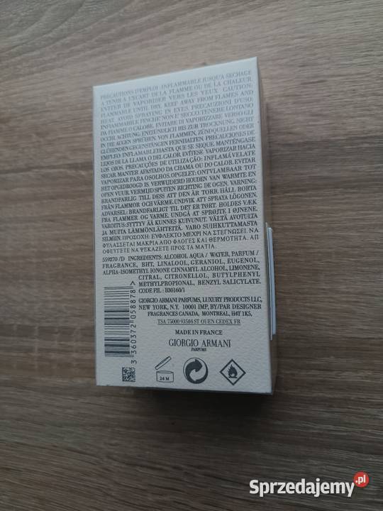 Perfumy męskie Acqua Di Gio Giorgio Armani Pour Giorgio Armani
